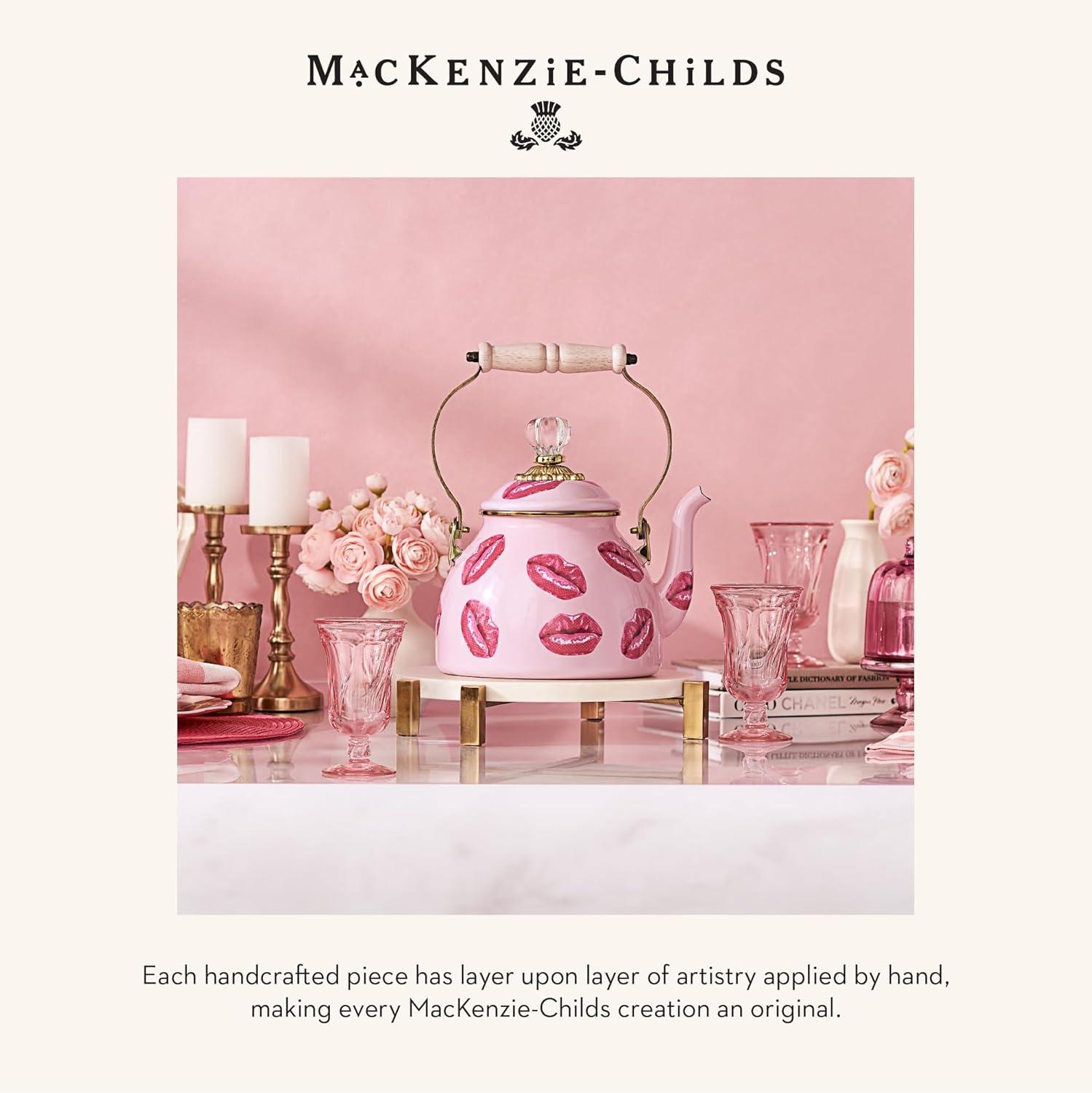 imageMACKENZIECHILDS Pack of 20 Dinner Paper Napkins Stylish Paper Napkins for Parties and More NutcrackerKiss Me