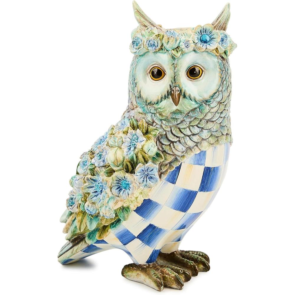 imageMACKENIZEChilds Resin Pheasant Figurine Unique Animal Home and Office Decor Royal AutumnOwl