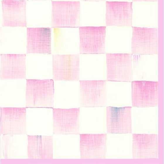 imageMACKENZIECHILDS Pack of 20 Cocktail Paper Napkins Stylish Paper Napkins for Parties and More NutcrackerRosy Check