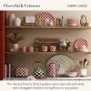 MACKENZIE-CHILDS 2-Slice Toaster, Decorative Toaster for Kitchen, Black-and-White Courtly Check(Cherry Check)