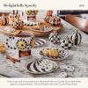 MACKENZIE-CHILDS “Boo” Resin Pumpkin Decor Set, Halloween Decor for Home Decoration, Set of 3