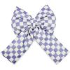 MACKENZIE-CHILDS Bow, Christmas Bow for Home Decor or Gifts, Large, Green-and-White Green Check(Violet Check)