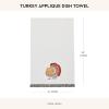 MACKENZIE-CHILDS Cotton Dish Towel, Cute Decorative Kitchen Dish Towel for Cleaning and Home Decor, Set of 1, Turkey(Turkey)