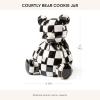 MACKENZIE-CHILDS Courtly Bear Cookie Jar, Cute Cookie Jar for Kitchen or Dining Room
