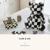MACKENZIE-CHILDS Courtly Bear Cookie Jar, Cute Cookie Jar for Kitchen or Dining Room