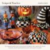 MACKENZIE-CHILDS Courtly Check Cauldron, Halloween Candy Bowl, Home Decor, 96 Ounce Bowl(Spider Web Boot)