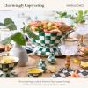 MACKENZIE-CHILDS Enamel Bowl, Serving Bowl for Entertaining, Everything Bowl, Brown-and-White Mocha Check(Emerald Check)