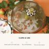 MACKENZIE-CHILDS Enamel Serving Platter, Decorative Serving Platter for Food, 16 Inches, Rosy Check(Butterfly Garden)