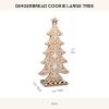 MACKENZIE-CHILDS Gingerbread Cookie Tabletop Christmas Tree, Gingerbread Christmas Decor, Small(Large)