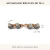 MACKENZIE-CHILDS Gold Bird Clip, Christmas Ornament and Tree Decoration, Courtly Noel(Automnology)