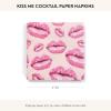 MACKENZIE-CHILDS Pack of 20 Cocktail Paper Napkins, Stylish Paper Napkins for Parties and More, Nutcracker(Kiss Me)
