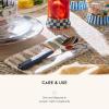 MACKENZIE-CHILDS Pack of 20 Dinner Paper Napkins, Stylish Paper Napkins for Parties and More, Nutcracker(Go Fish)