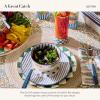 MACKENZIE-CHILDS Pack of 20 Dinner Paper Napkins, Stylish Paper Napkins for Parties and More, Nutcracker(Go Fish)