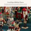 MACKENZIE-CHILDS Sisal Tree Nutcracker(Castle Guard)