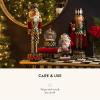 MACKENZIE-CHILDS Sisal Tree Nutcracker(Tall Highland)