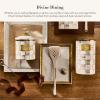 MACKENZIE-CHILDS Slotted Kitchen Spatula, Silicone Spatula for Cooking, Brown-and-White Mocha Check(Mocha Check)