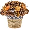 MACKENZIE-CHILDS Autumn Pinecone Arrangement, Fall Home Decoration, Floral Decor