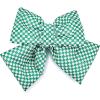 MACKENZIE-CHILDS Bow, Christmas Bow for Home Decor or Gifts, Large, Green-and-White Green Check(Green Check)