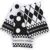 MACKENZIE-CHILDS Cotton Dish Towel, Cute Decorative Kitchen Dish Towel for Cleaning and Home Decor, Set of 1, Turkey(Black & White Dot)