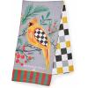 MACKENZIE-CHILDS Cotton Dish Towel, Cute Decorative Kitchen Dish Towel for Cleaning and Home Decor, Set of 1, Turkey(Holiday Cardinal)