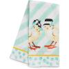 MACKENZIE-CHILDS Cotton Dish Towel, Cute Decorative Kitchen Dish Towel for Cleaning and Home Decor, Set of 1, Turkey(Spring Chicks)