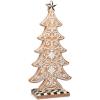 MACKENZIE-CHILDS Gingerbread Cookie Tabletop Christmas Tree, Gingerbread Christmas Decor, Small(Large)