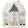 MACKENZIE-CHILDS Gingerbread Illuminated Building, Christmas Village House Decor, Manor