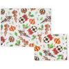 MACKENZIE-CHILDS Set of 2 Tempered Glass Cutting Boards, Countertop Cutting Boards, Deck the Halls(Deck the Halls)
