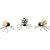MACKENZIE-CHILDS Set of 3 Fergal’s Friend Spider Resin Figures, Unique Halloween Decor