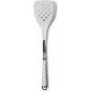 MACKENZIE-CHILDS Slotted Kitchen Spatula, Silicone Spatula for Cooking, Brown-and-White Mocha Check(Sterling Check)
