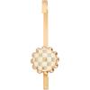 MACKENZIE-CHILDS Wreath Hanger, Door Hanger for Seasonal Decor, Brown-and-White Mocha Check(Mocha Check)