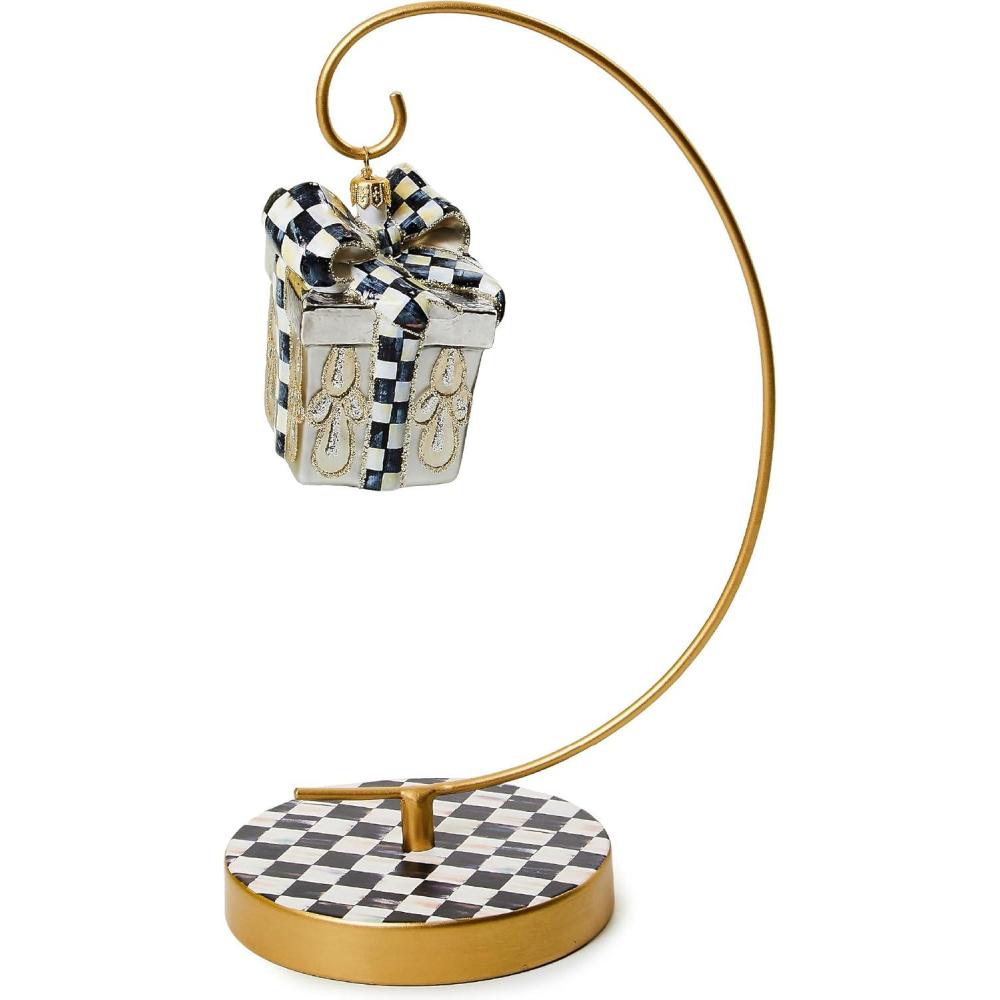imageMACKENZIECHILDS Classic Courtly Ornament Stand Christmas Ornament Display 11 Inches