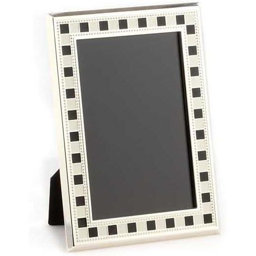 imageMACKENZIECHILDS Decorative Picture Frame 4quot x 6quot BlackandWhite Celebrate