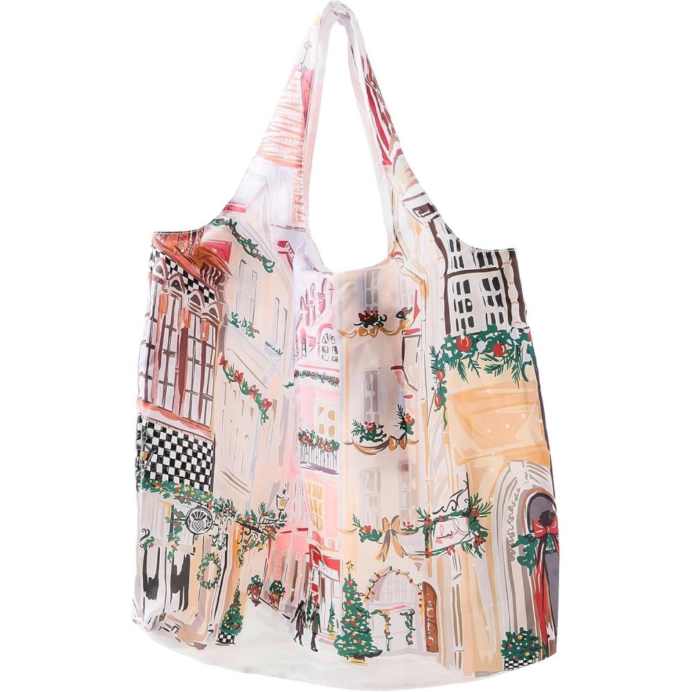 imageMACKENZIECHILDS ToGo Tote Cute Tote Bag for Work or HomeWinter City