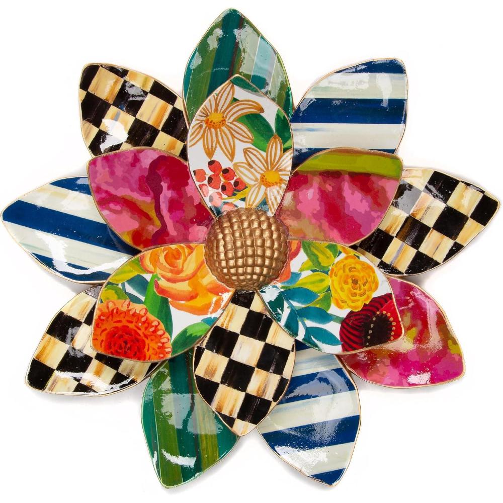 imageMACKENZIECHILDS Wallflower Hanging Floral Wall Decor Large9L x 9W