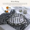 MACKENZIE-CHILDS 5-Piece Everyday Place Setting, Dishwasher-Safe Flatware Set, Black(Black)