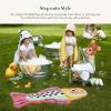 MACKENZIE-CHILDS Bath Rug, Bath Mat for Bathroom Use, Cotton Rug, Happy Fish