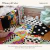 MACKENZIE-CHILDS Bath Rug, Bath Mat for Bathroom Use, Cotton Rug, Ribbon & Dot(Ribbon & Dot)