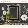 MACKENZIE-CHILDS Bee, Hanging Bee Decoration, Black-and-White Courtly Check