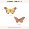 MACKENZIE-CHILDS Butterfly Duo, Hanging Butterfly Wall Decor, Garden Butterflies, Set of 2