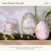 MACKENZIE-CHILDS Cameo Egg, Spring and Easter Rabbit Decor, Small(Small)