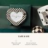 MACKENZIE-CHILDS Celebrate Courtly Assorted Frames, Cute Boxed Picture Frame Set, Round, Square, and Heart Photo Frames, Set of 3