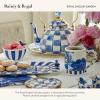 MACKENZIE-CHILDS Cotton Dish Towel, Decorative Kitchen Towels, Royal English Garden