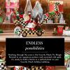MACKENZIE-CHILDS Courtly Check Tin Sleigh, Christmas Tabletop Sled Decor