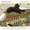 MACKENZIE-CHILDS Entrance Mat, Decorative Outdoor Front Door Mat, Coir Door Mat, Welcome Periwinkle