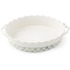 MACKENZIE-CHILDS Everyday Oval Casserole Baker, Cute Oven Baker, Small, Gray-and-White Sterling Check(Sterling Check)