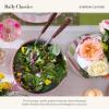 MACKENZIE-CHILDS Everyday Salad Serving Set, Stainless-Steel Salad Servers, Leather(Leather)