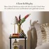 MACKENZIE-CHILDS Fruit Decor, Resin Home and Table Decor, Apple, Black-and-White Courtly Check(Pear)