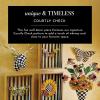 MACKENZIE-CHILDS Hanging Bird Wall Art, Bird Decor for Living Room, Bedroom, or Kitchen, Trio(Trio)