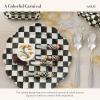 MACKENZIE-CHILDS Jubilee Canapé Knife Set, Stainless-Steel Charcuterie Knife Set, Set of 4